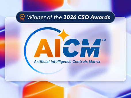 CSA’s AICM Wins 2026 CSO Award for Advancing AI Security Governance